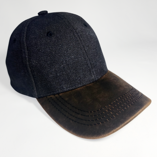 Two-Toned Fabric Cap - 3 options