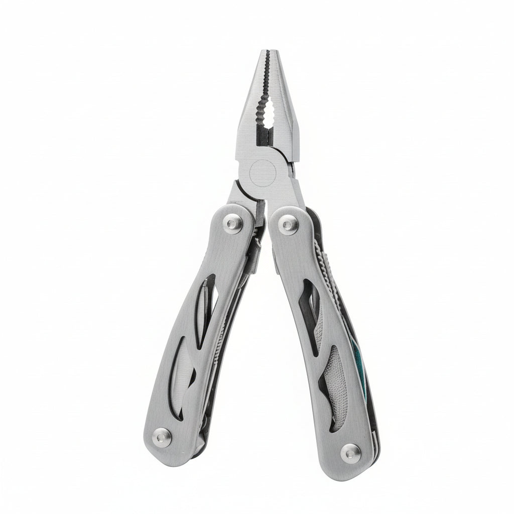 Multi-function tool pliers on a white background