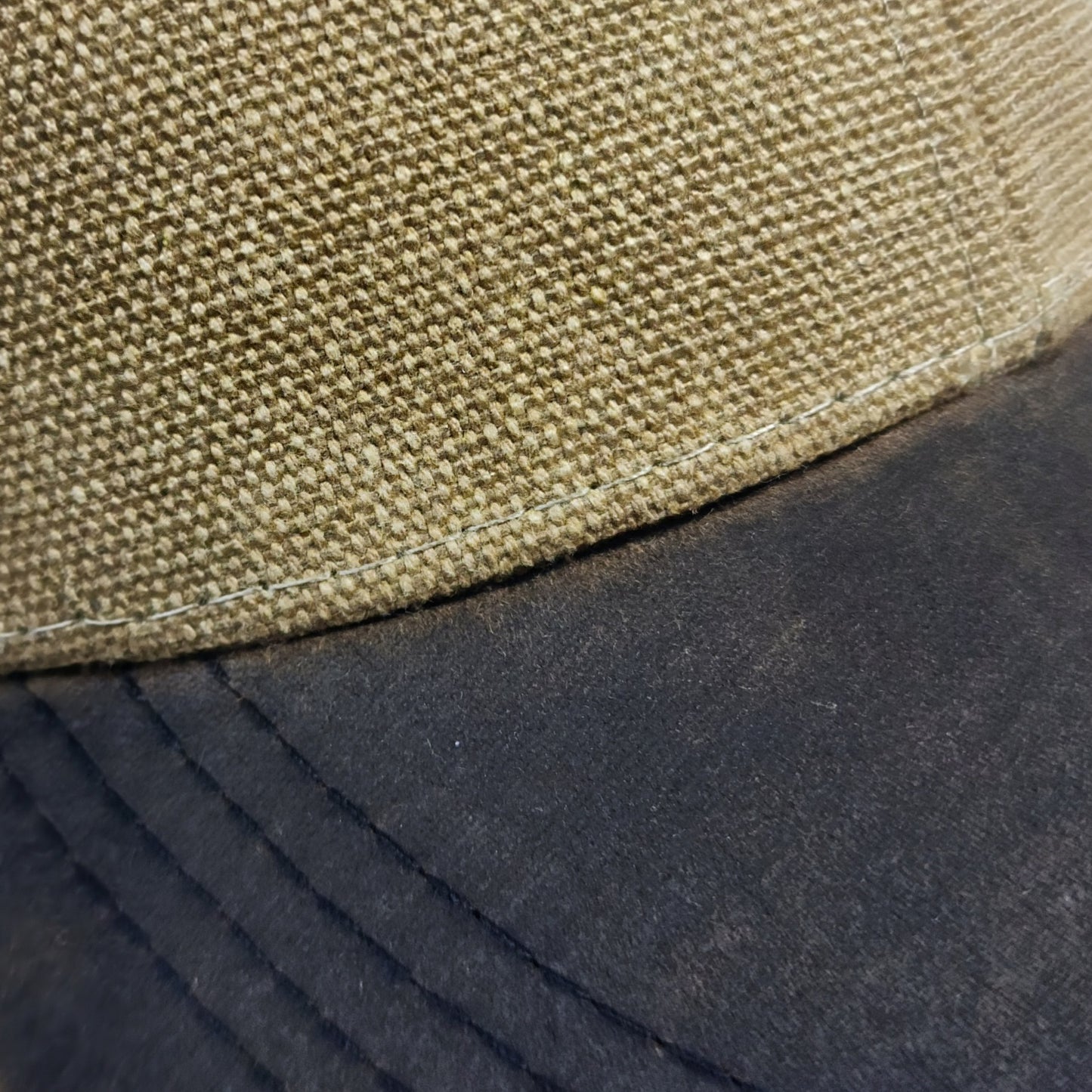 Two-Toned Fabric Cap - 3 options