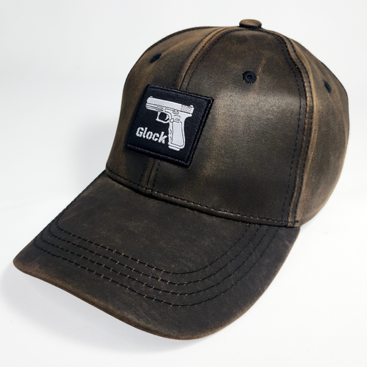 Glock Badge Cap - Dark Brown