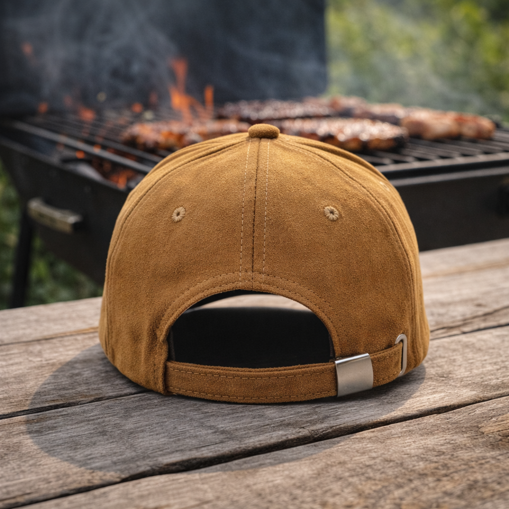 Buffalo Leather Look Cap