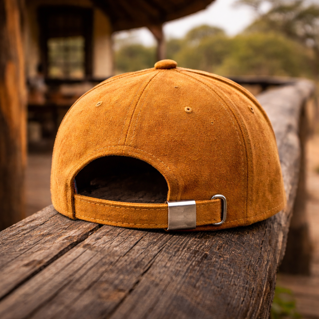 Elephant Leather Look Cap