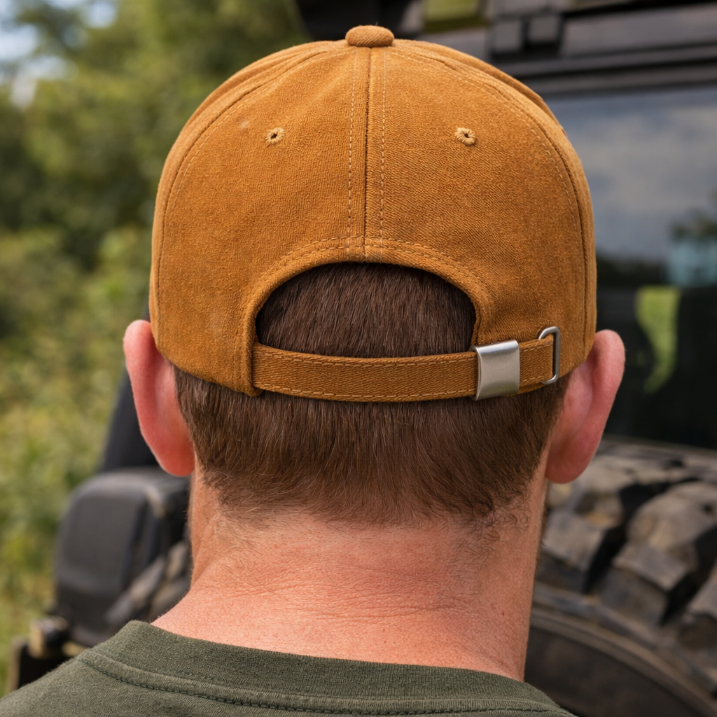 Rhino Leather Look Cap