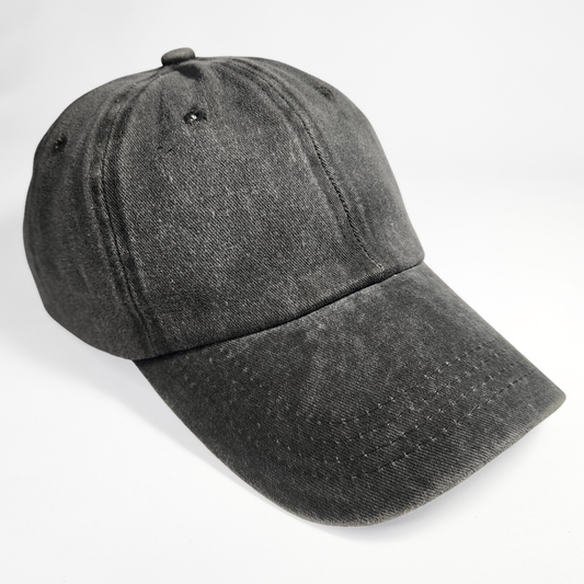 Washed Denim Cap - 2 options