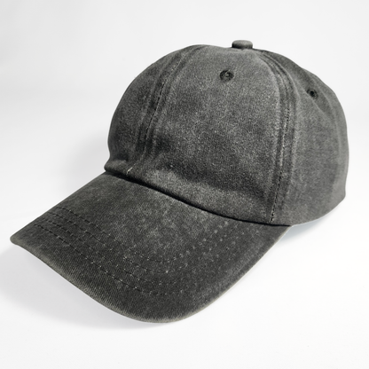Washed Denim Cap - 2 options